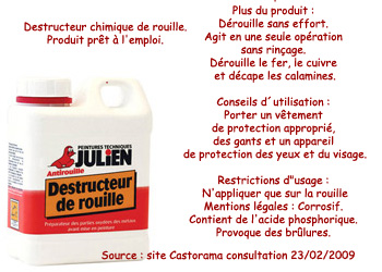 Lien externe vers Site Castorama